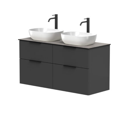 Double countertop cabinet