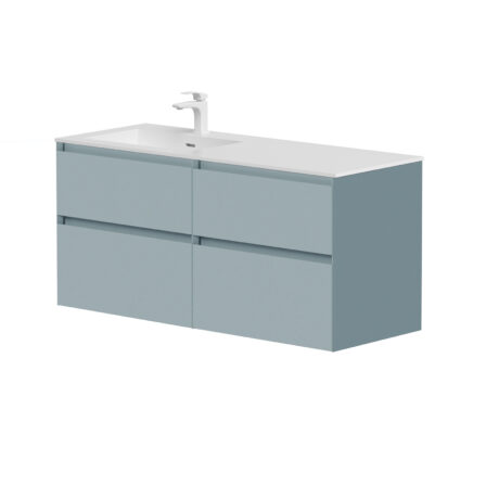 Spintelės su praustuvu kairėje, 120 cm