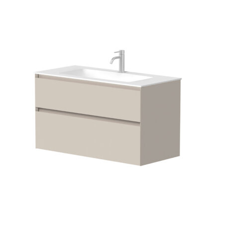 Cabinet with washbasin